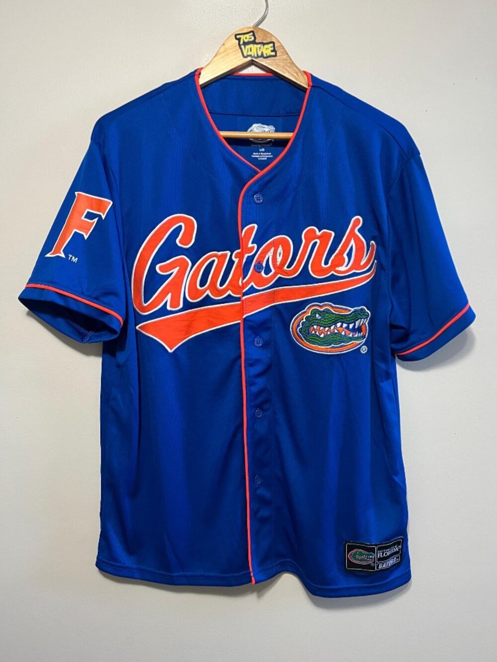 Vintage Florida Gators NCAA Baseball Jersey